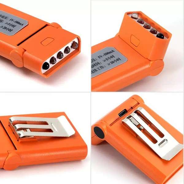 183789 Compact Clip-On LED Headlamp With Sensor