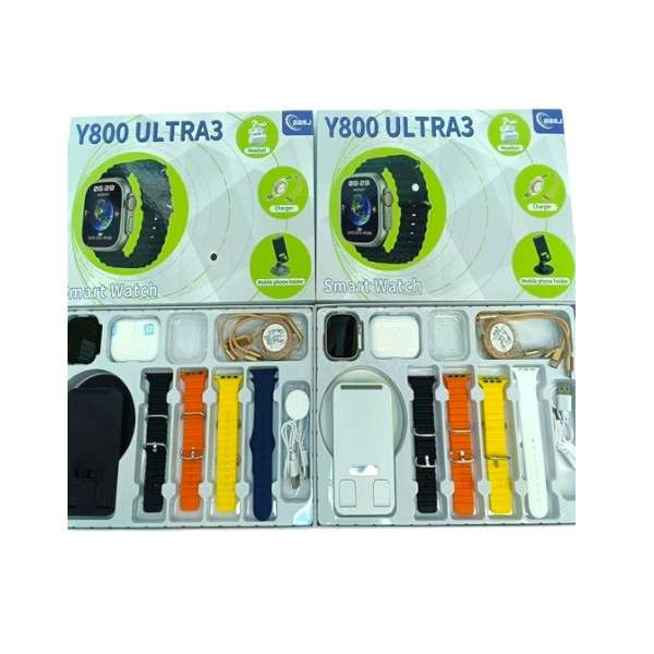 Y800 ULTRA3 10-in-1 Smart Watch Combo Set