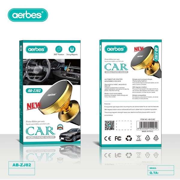 Aerbes AB-ZJ82 Magnetic Car Air Vent Phone Holder