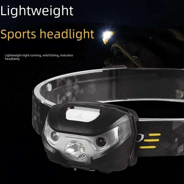 183763 Portable Induction Headlamp With Sensor And 4 Lighting Mode