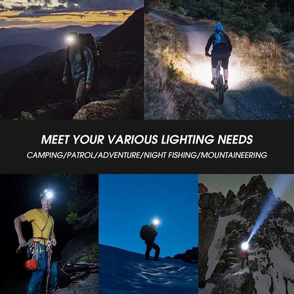 183806 Portable Rechargeable Sensor Headlamp