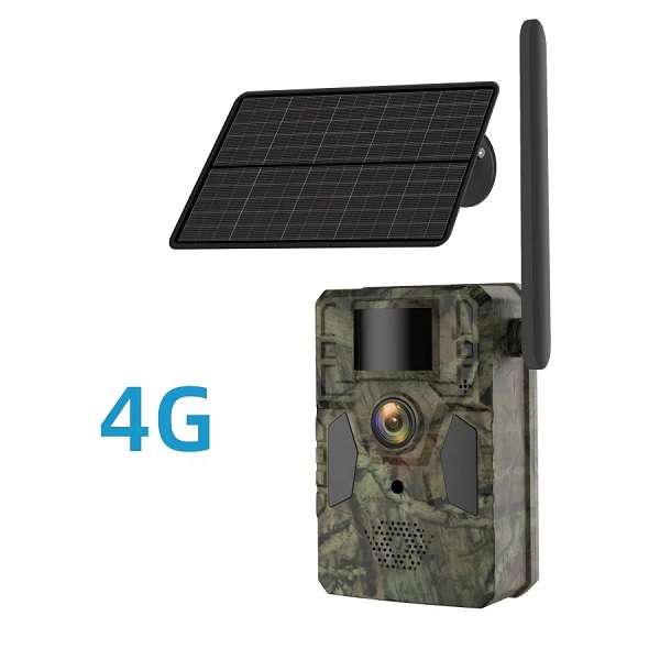 H40-GPS 4G Solar-Powered Smart Hunting Camera With GPS And Two-Way Audio