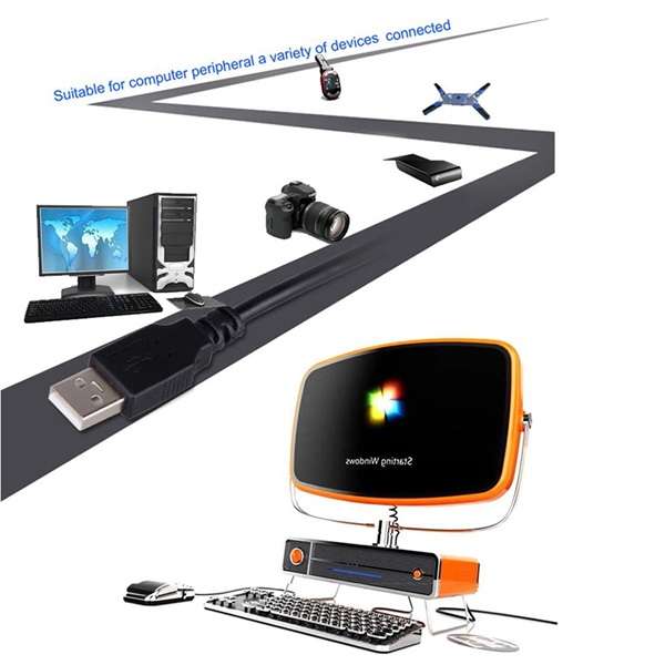SE-L227 USB 2.0 Male To USB Male Cable 1.5M