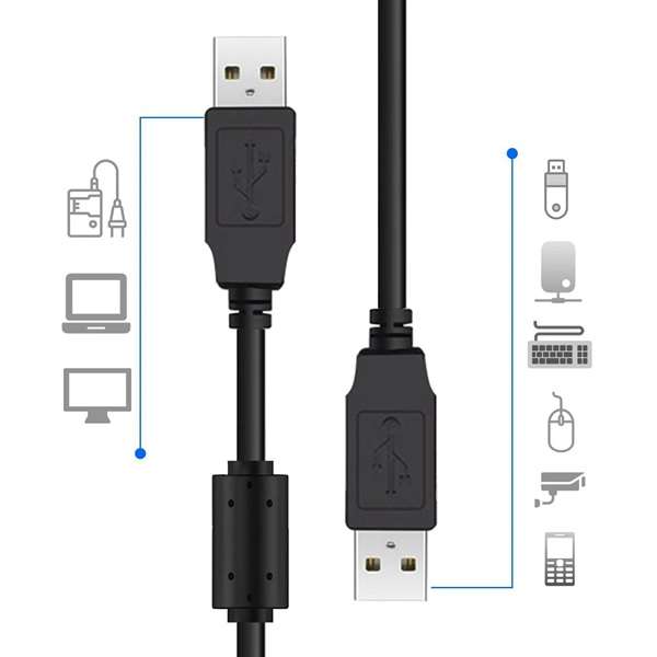 SE-L227 USB 2.0 Male To USB Male Cable 1.5M