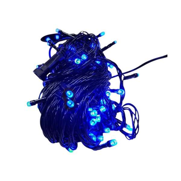 ZYF-D192 Blue 20M LED Inter-Connecting Black Cable Fairy Light