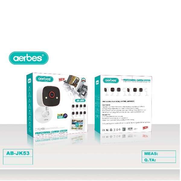 Aerbes AB-JK53 8 Channel With Screen Professional Camera System