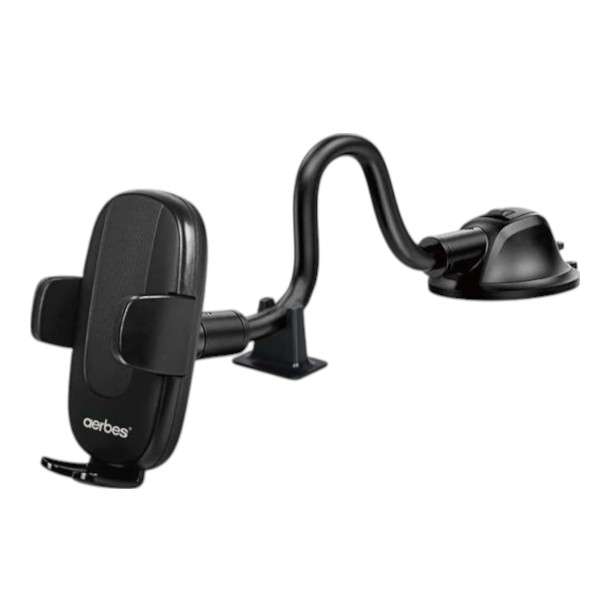 Aerbes AB-ZJ43 Silicone Anti Skid Sunction Car Dashboard Phone Holder