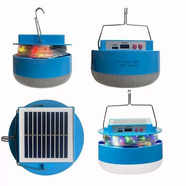 Aerbes AB-TY235 150W Solar Emergency Light With 10M String Light