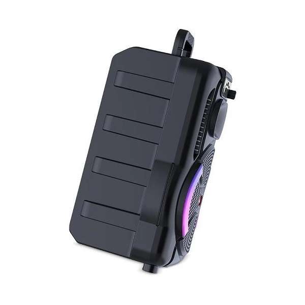 Sing-E ZQS8166 4" RGB Karaoke Speaker 20W Bass Boost 3000mAh + Mic &amp; Remote