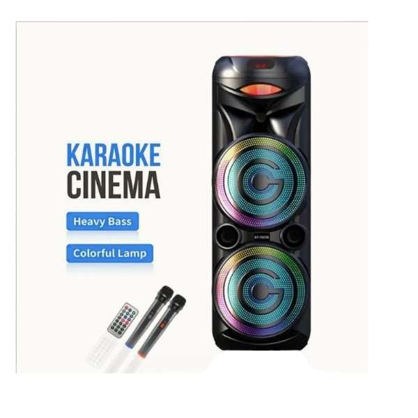 GY-1023G 10.5" RGB Bluetooth Karaoke Speaker With Microphone