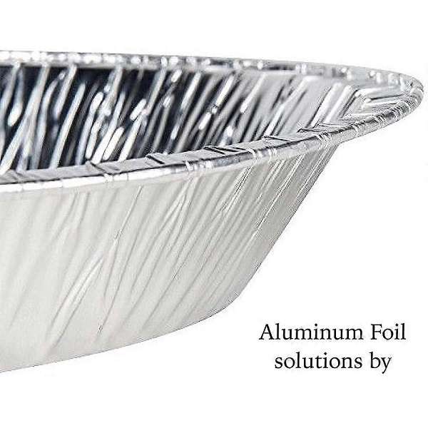 1831429BBQ Aluminum Foil Bowls 10 Pack  18.5cm Diameter