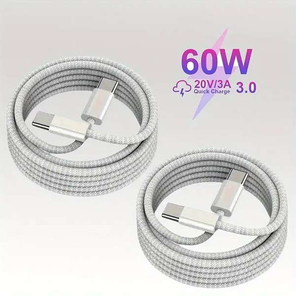 Treqa CA-1020 60W Type C to Type C 1M Cable