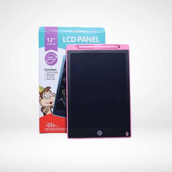 12" LCD Panel Drawing Board,  Lock The Content, Sketchpad, To do Lists, Memo Pads