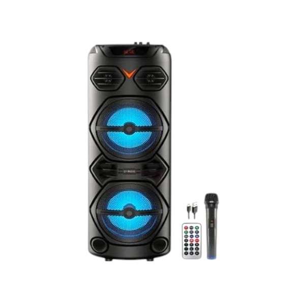 GY-8823 30W Portable Bluetooth Karaoke Speaker with 2400mah Battery and a Single Microphone