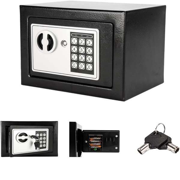 XF000052 Home Use Electronic Password Steel Plate  Safe 17E