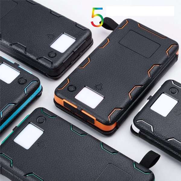 Portable Folding Solar Power Bank 13800mAh