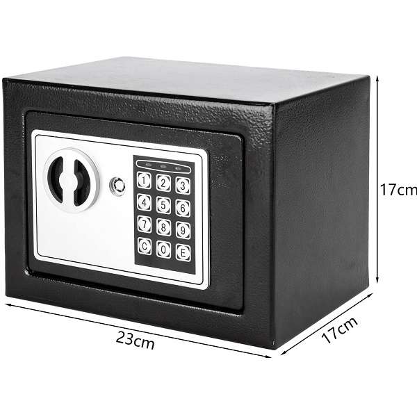 XF000052 Home Use Electronic Password Steel Plate  Safe 17E
