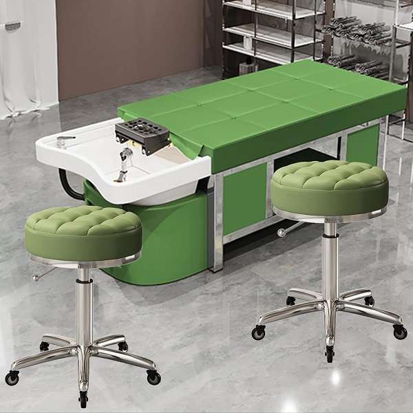 XF00069 Vintage Fashion Swivel Stool with  Adjustable Lever