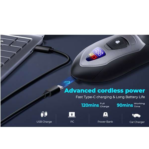 Aerbes AB-TX24  3 Heads 600mah Electric Shaver