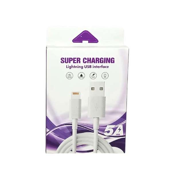 5A 1M 5A Lighting Pin Cable For IOS