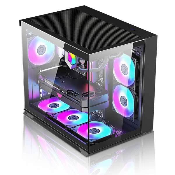 240-Black Plato Sea View Room Chassis Geforce RTX Micro ATX/Mini ITX HHD Slot x 1 SSD  Slots x 2 ...