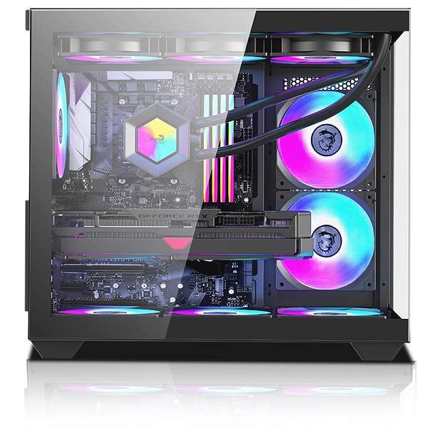 240-Black Plato Sea View Room Chassis Geforce RTX Micro ATX/Mini ITX HHD Slot x 1 SSD  Slots x 2 ...