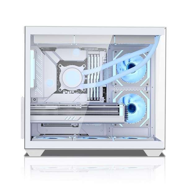 240-White Plato Sea View Room Chassis Geforce RTX Micro ATX/Mini ITX HHD Slot x 1 SSD  Slots x 2