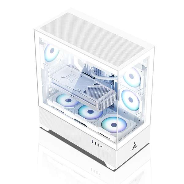 A7-WhiteFantasy Mirage Sea View Room Chassis Mini-ITX/Micro ATX/ATX/E-ATX