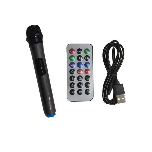 GY-8823 30W Portable Bluetooth Karaoke Speaker with 2400mah Battery and a Single Microphone