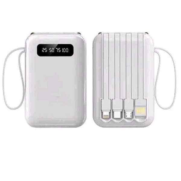 YM-934 4 Cable Fast Charging 12000mAh Power Bank