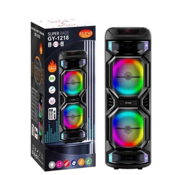 GY1218 Portable 12.5" Party Bluetooth Speaker 3600mah Battery 50W