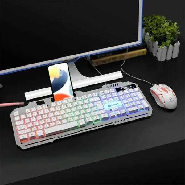 T25 Wired Gaming Keyboard And Mouse Set RGB