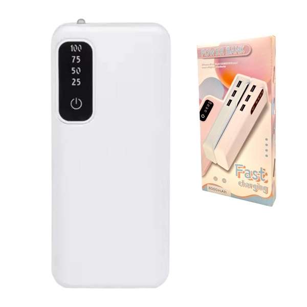 XC-05 8000mah Power Bank With 3 USB Ports