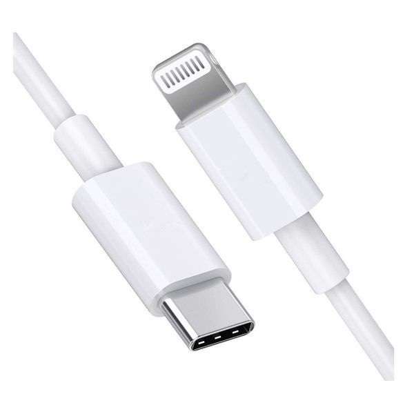 Dual PD Wall Adapter 50W With Type C to Lightning Cable