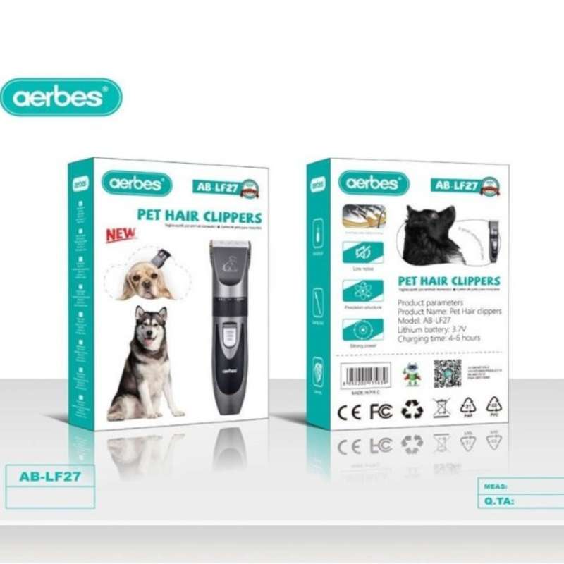 Aerbes AB-LF27 Rechargeable Pet Hair Shears 3.7V