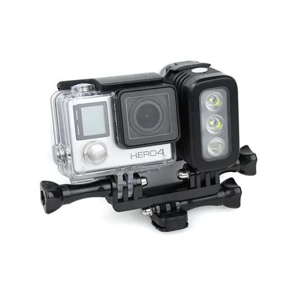 Puluz 30m Diving Waterproof LED Flash Fill Light Spot Lamp for Go-pro