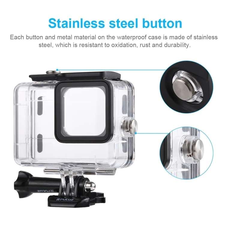 Puluz 45m Diving Waterproof Case For Go-pro HERO9