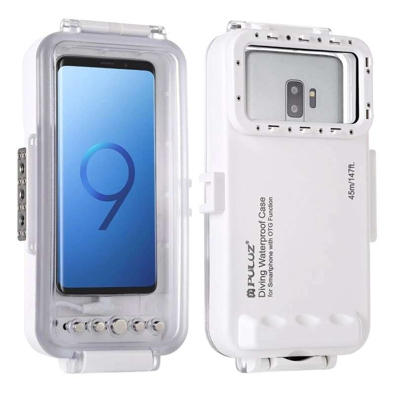 Puluz 45m Diving Waterproof Case for Android / Transparent