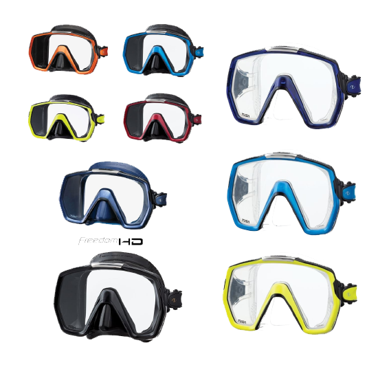 Tusa Tusa Mask - Freedom HD - Indigo/Indigo