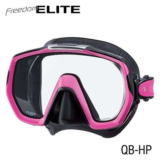 Tusa Tusa Mask - Freedom Elite - Black/Fishtail Blue