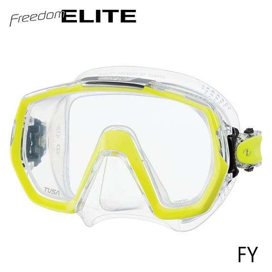 Tusa Tusa Mask - Freedom Elite - Black/Fishtail Blue
