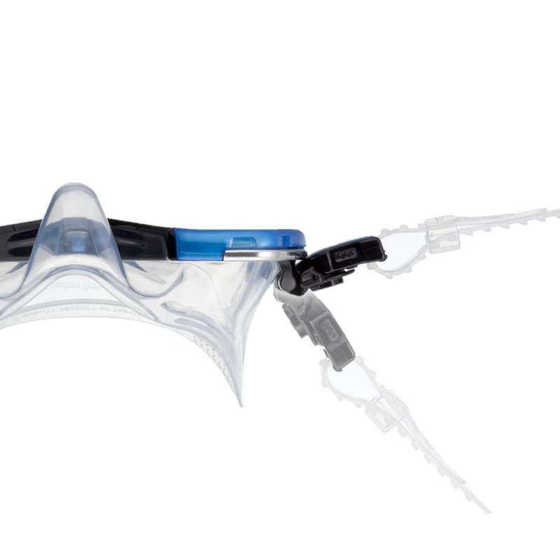Tusa Tusa Mask - Freedom Elite - Black/Fishtail Blue