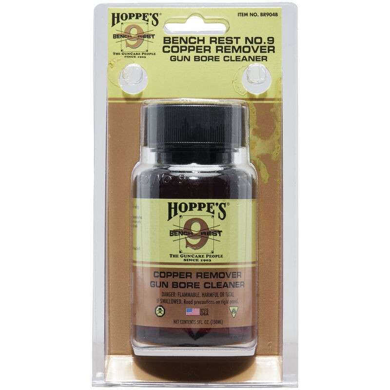 Hoppes 4 Oz. Bench Rest-9 Copper Solvent HAZ