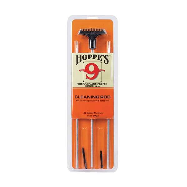 Hoppes Three Piece Rod 17 / 204 Caliber Steel