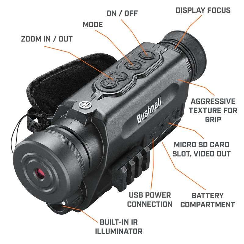 Bushnell EQUINOX X 650 NIGHT VISION MONOCUALAR W/ILLUMINATO