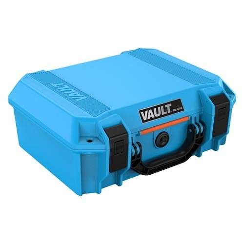 Pelican V200 Vault Medium Pistol Case Blue