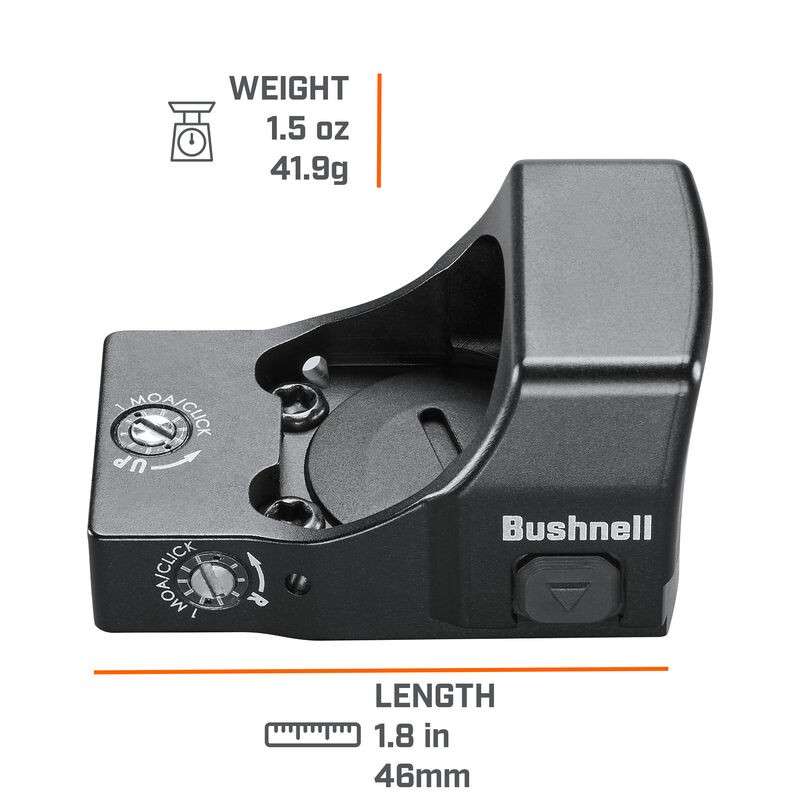 Bushnell RED DOTS  MULTI-PLATFORM  PISTOL, RIFLE, SHOTGUN RXS-250 REFLEX SIGHT