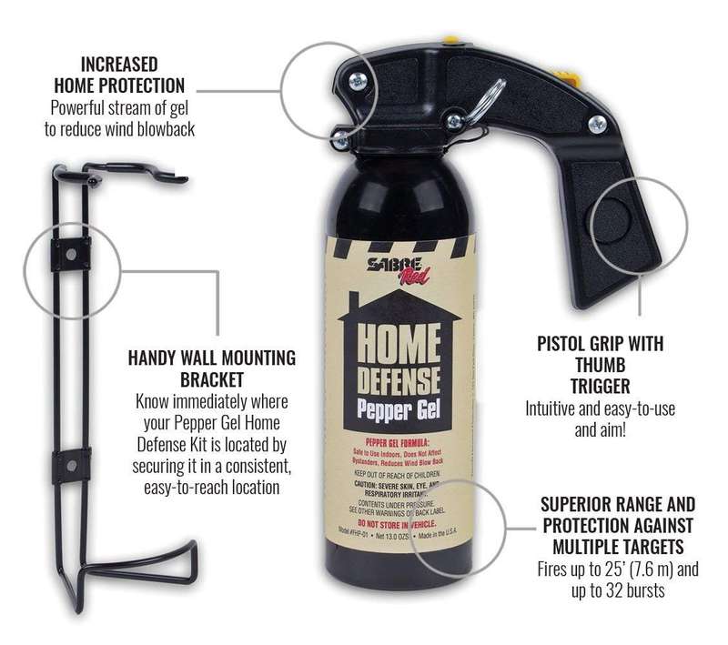 Sabre Home Defense Pepper Gel