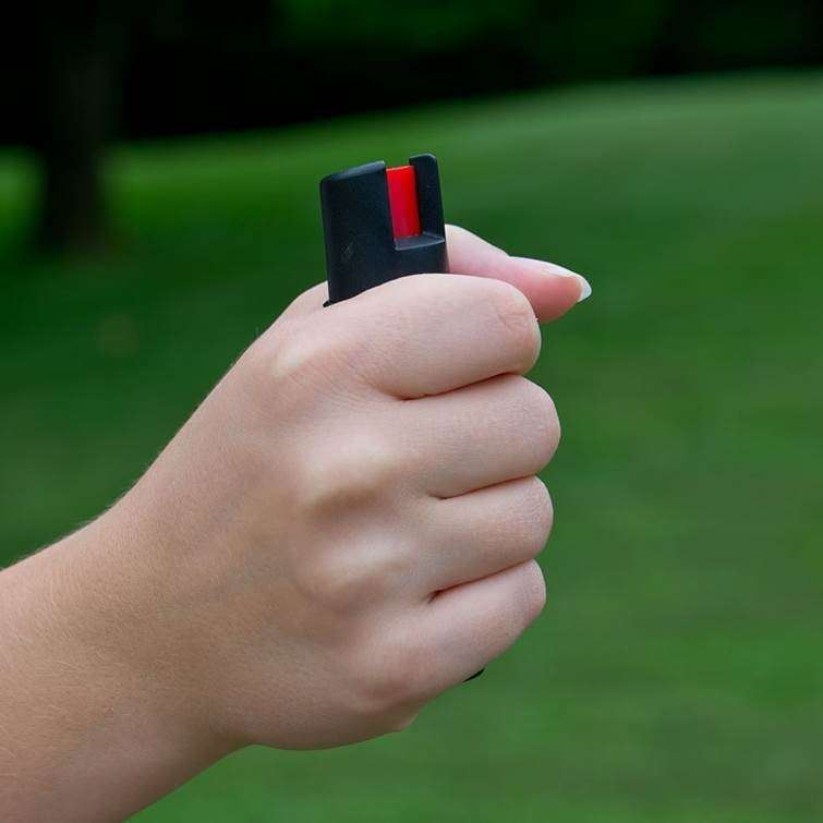 Sabre Pink Compact Pepper Spray with Clip
