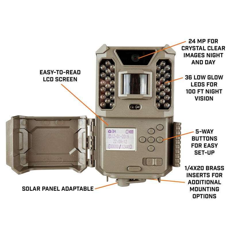 Bushnell BUSHNELL 24MP PRIME LOW GLOW TRAIL CAMERA